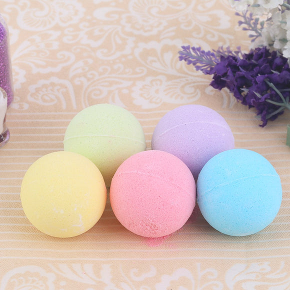 100pcs/lot Small Size Home Hotel Bathroom Bath Ball Bomb Aromatherapy Type Body Cleaner Handmade Bath Salt Gift 40G