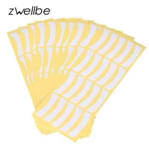 zwellbe 100pairs Wholesale Paper Patches Eyelash