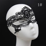 2017 Black Women Sexy Lace Eye Mask Party Masks For Masquerade Halloween Venetian Costumes Carnival Mask For Anonymous Mardi