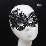 2017 Black Women Sexy Lace Eye Mask Party Masks For Masquerade Halloween Venetian Costumes Carnival Mask For Anonymous Mardi