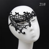 2017 Black Women Sexy Lace Eye Mask Party Masks For Masquerade Halloween Venetian Costumes Carnival Mask For Anonymous Mardi