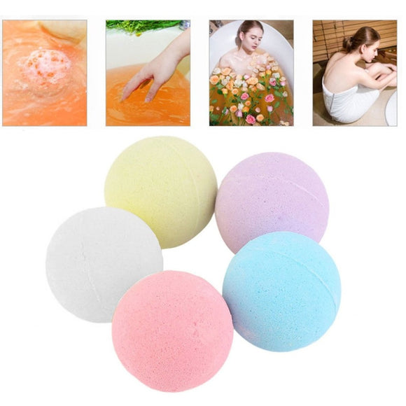 100g Multicolor Bath Ball Home Hotel Bathroom SPA Body Cleaner Bubble Fizzer Bath Bomb Handmade Birthday Gift For Girlfriend