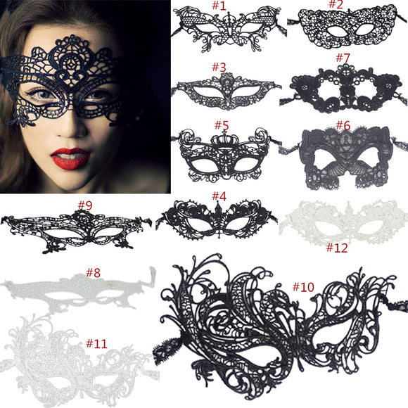 Fashion Eye Mask Sexy Lace Venetian Masquerade Ball Halloween Party Fancy Dress Costume