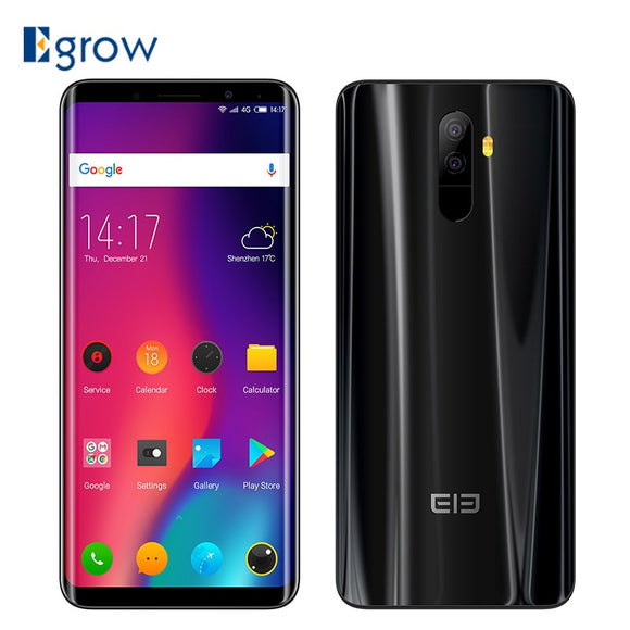 Elephone U Pro 4G Smartphone 5.99'' Android 8.0 Qualcomm Snapdragon 660 Octa Core 6GB RAM 128GB ROM 13MP+13MP Dual Rear Cameras