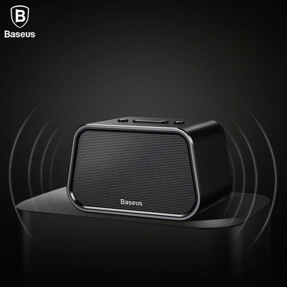 Baseus Portable Bluetooth Speaker Mini Wireless Outdoor Speaker With Mic TF Card Aux Cable U disk Stereo Music Computer Speaker