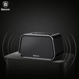 Baseus Portable Bluetooth Speaker Mini Wireless Outdoor Speaker With Mic TF Card Aux Cable U disk Stereo Music Computer Speaker