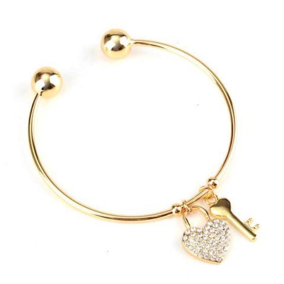 Key To The Heart Bangle