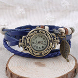 Leaf Vintage Wrap Watch