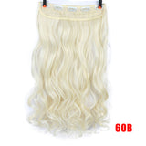 SHANGKE 70cm 5 Clip In Hair Extension Heat Resistant Fake Hairpieces Long Wavy Hairstyles Synthetic Clip In On Hair Extensions