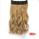 SHANGKE 70cm 5 Clip In Hair Extension Heat Resistant Fake Hairpieces Long Wavy Hairstyles Synthetic Clip In On Hair Extensions