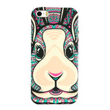 Protective Phone Cover Scratch-resistant Shockproof Rabbit Pattern TPU Soft Phone Case Cover for iPhone