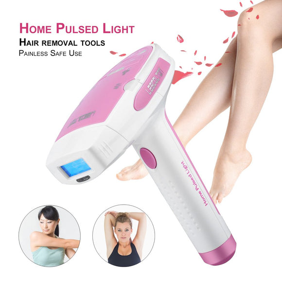 LESCOLTON Laser Epilator Painless IPL Hair Removal Home Pulsed Light with LCD Display for Men & Women Rechargeable Razor