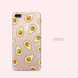 Avocado iPhone & Samsung Clear Phone Case Cover