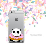 Pandonut - Clear TPU iPhone Case / Samsung Case Phone Cover