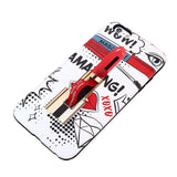 TPU Protective Phone Cover Lipstick Painting Pattern Anti-Scratch Dustproof Shockproof Phone Case Cover for iPhone