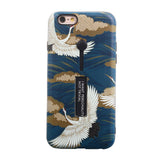 Protective Phone Cover Scratch-resistant Shockproof Wild Goose Pattern TPU Phone Case Cover for iPhone