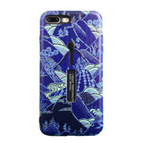 Protective Phone Cover Scratch-resistant Shockproof Peak Pattern TPU Phone Case Cover for iPhone