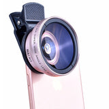 Smartphone Camera Lens Clip Kit - 12.5X Macro Lens