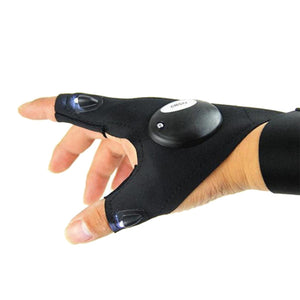 Magic LED Flashlight Fingerless Glove