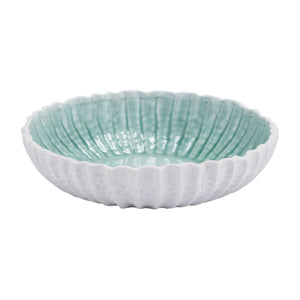 Zuo Fiore Large Bowl White & Green