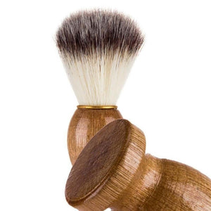 New Men Shaving Beard  Brush Hair Shave Wood Handle Razor Barber Tool