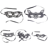 1Pcs Black Women Sexy Lace Eye Mask Party Masks For Masquerade Halloween Venetian Costumes Carnival Mask for Anonymous Mardi