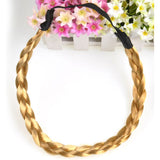 Cute Women Girls Bohemian Headband Braided Plait Hoop Hairband Hair Extensions Hairpieces