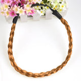 Cute Women Girls Bohemian Headband Braided Plait Hoop Hairband Hair Extensions Hairpieces