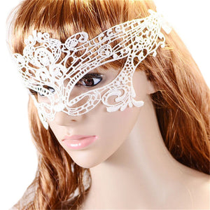 1Pcs Stunning Black Venetian Masquerade Mask Eye Halloween Party Lace Fancy