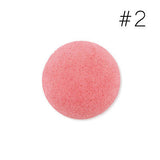 Washing Face Sponge Hemisphere Shape Colorful Konjak Towel Pore Cleansing Sponge