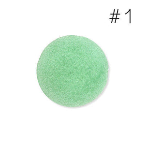 Washing Face Sponge Hemisphere Shape Colorful Konjak Towel Pore Cleansing Sponge